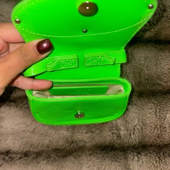 Diesel Neon Green Mini Bag - Picture 3 of 4